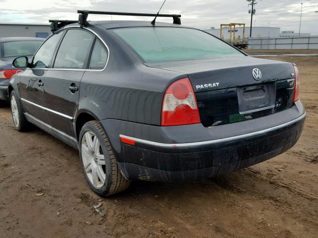 WVWTU63B45P021482 - 2005 VOLKSWAGEN PASSAT GLX 黑色 照片 3