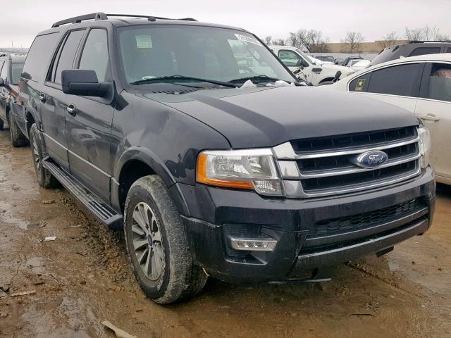 1FMJK1HT4HEA01097 - 2017 FORD EXPEDITION BLACK photo 1