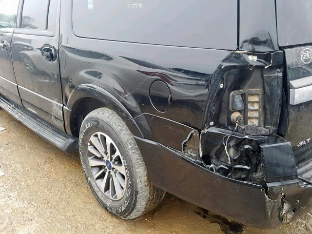 1FMJK1HT4HEA01097 - 2017 FORD EXPEDITION BLACK photo 9
