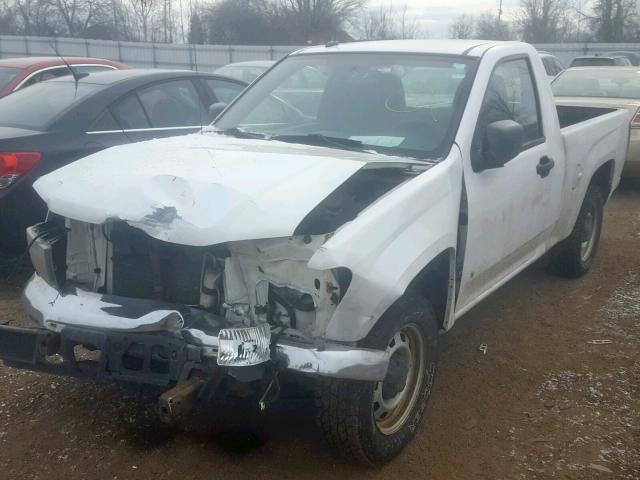 1GTCS149798104103 - 2009 GMC CANYON WHITE photo 2