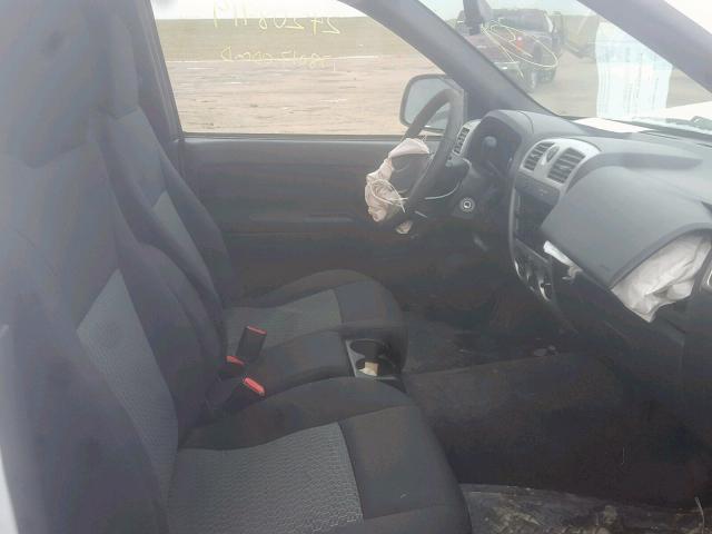 1GTCS149798104103 - 2009 GMC CANYON WHITE photo 5