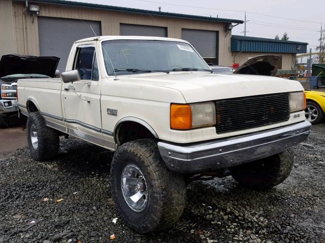 1FTEF26Y1HPB08241 - 1987 FORD F250 WHITE photo 1