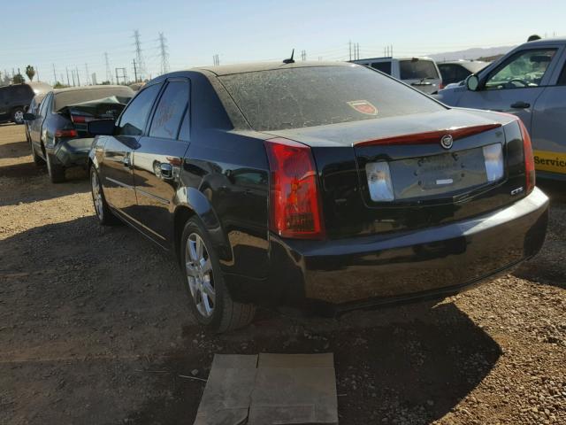 1G6DP577470142040 - 2007 CADILLAC CTS HI FEA BLACK photo 3