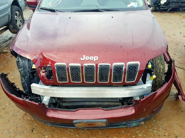 1C4PJLCB8KD290428 - 2019 JEEP CHEROKEE L BURGUNDY photo 9