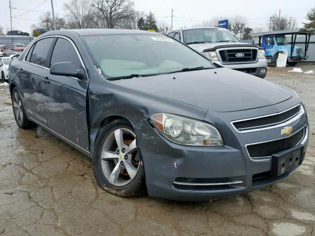 1G1ZF57539F206503 - 2009 CHEVROLET MALIBU HYB GRAY photo 1