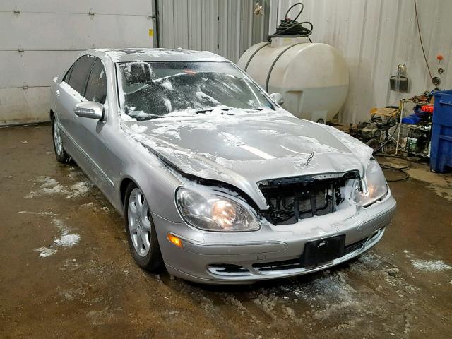 WDBNG84J44A393261 - 2004 MERCEDES-BENZ S 500 4MAT SILVER photo 1