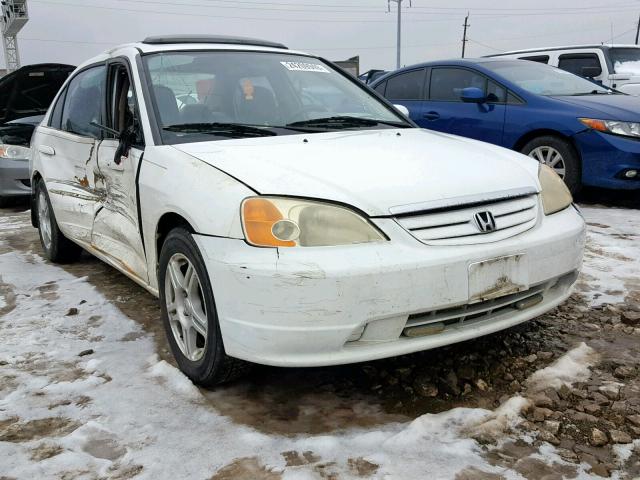 1HGES26722L013402 - 2002 HONDA CIVIC EX WHITE photo 1