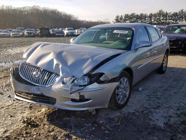 2G4WC582781333201 - 2008 BUICK LACROSSE C SILVER photo 2