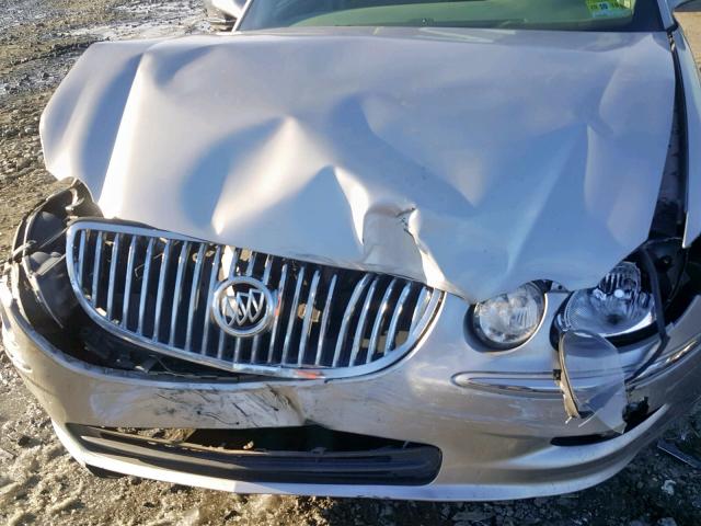 2G4WC582781333201 - 2008 BUICK LACROSSE C SILVER photo 9