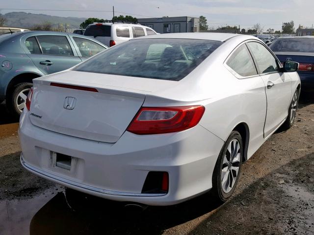 1HGCT1B35EA005327 - 2014 HONDA ACCORD LX- WHITE photo 4