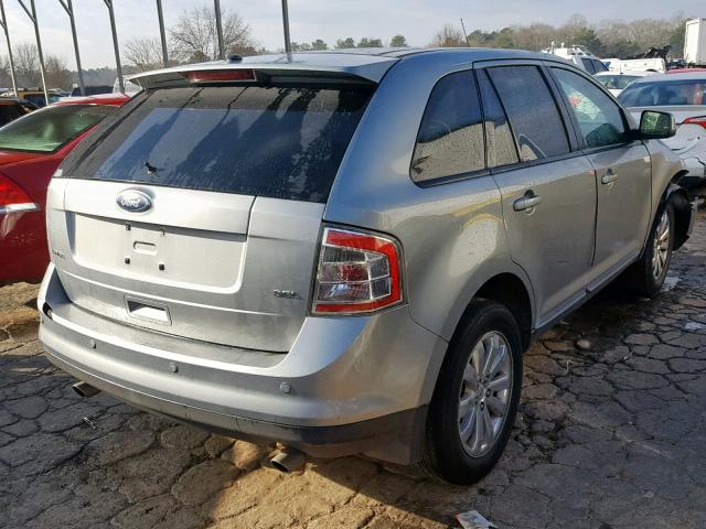 2FMDK38C87BB66010 - 2007 FORD EDGE SEL GRAY photo 4