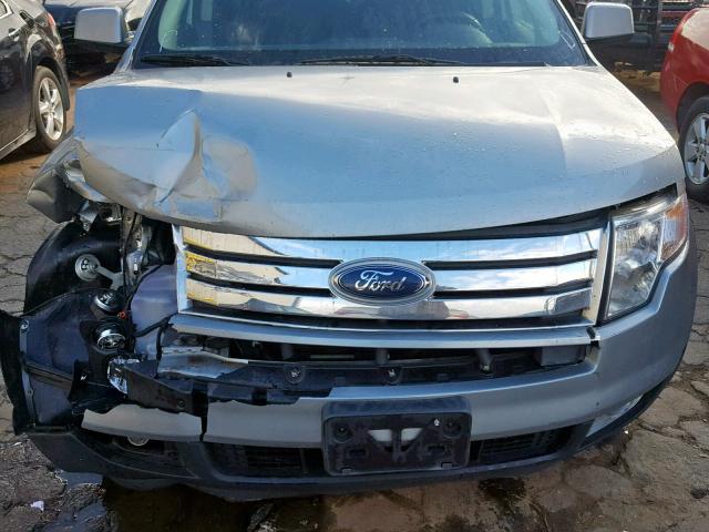 2FMDK38C87BB66010 - 2007 FORD EDGE SEL GRAY photo 9