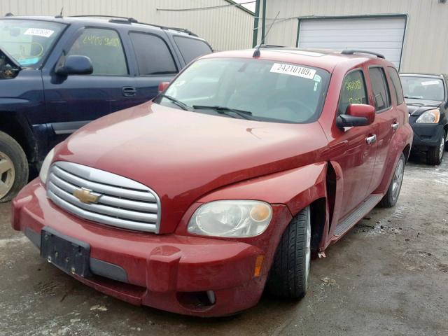 3GNBABDBXAS552832 - 2010 CHEVROLET HHR LT RED photo 2