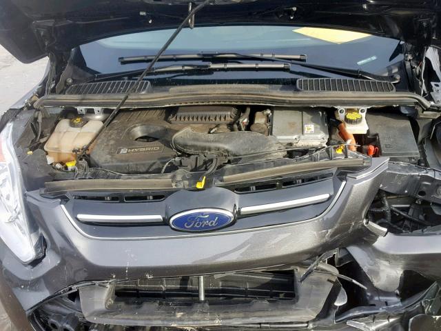 1FADP5BU3GL111361 - 2016 FORD C-MAX SEL GRAY photo 7