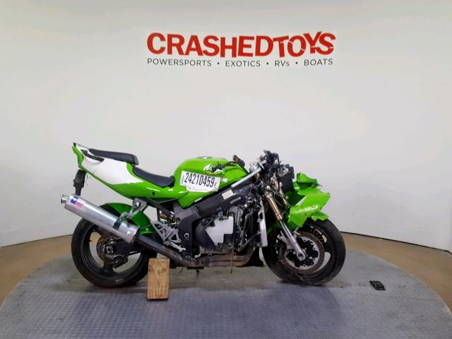 JKAZXDP13YA047371 - 2000 KAWASAKI ZX750 P GREEN photo 1