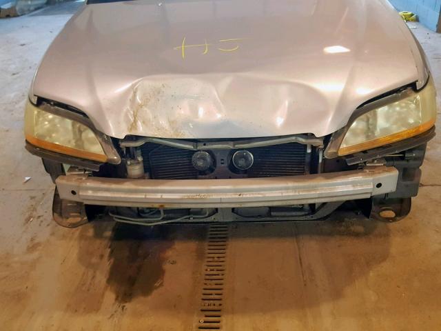 1HGCG22561A030940 - 2001 HONDA ACCORD EX SILVER photo 9