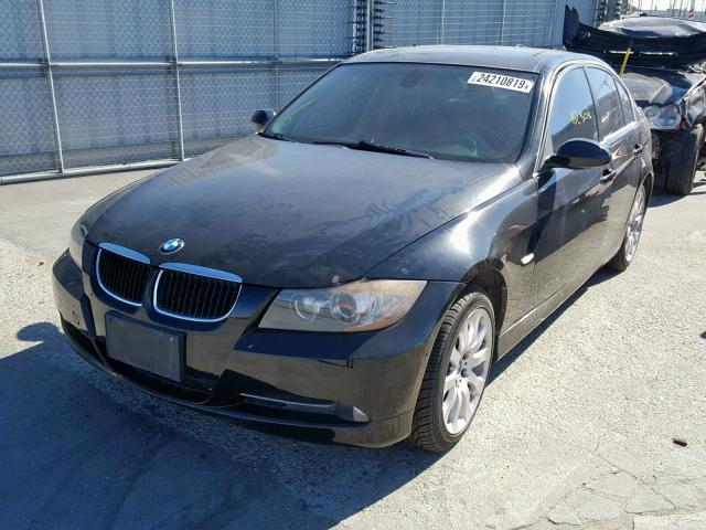 WBAVB33546PS12373 - 2006 BMW 330 I BLACK photo 2