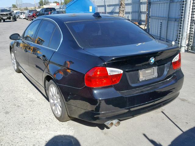 WBAVB33546PS12373 - 2006 BMW 330 I BLACK photo 3