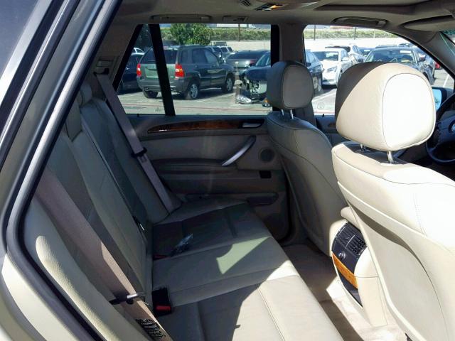 WBAFB3345YLH00756 - 2000 BMW X5 4.4I GOLD photo 6