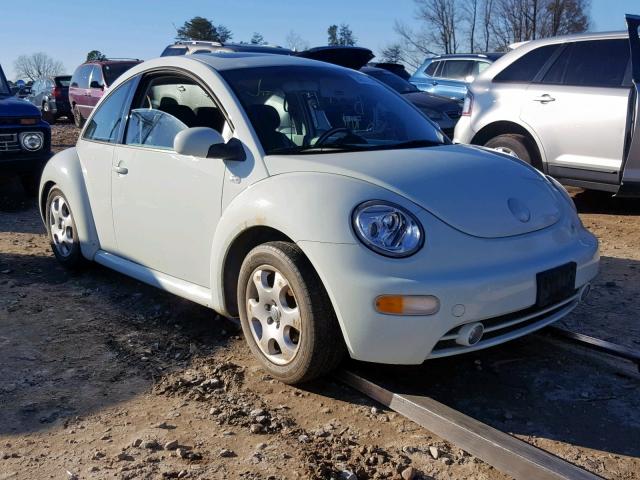 3VWCB21C92M458273 - 2002 VOLKSWAGEN NEW BEETLE WHITE photo 1