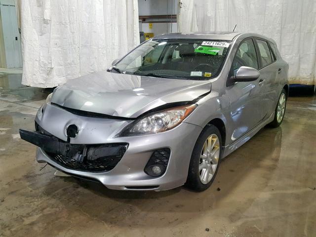 JM1BL1M67C1506265 - 2012 MAZDA 3 S SILVER photo 2