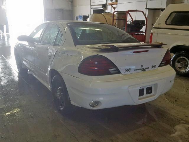 1G2NF52EX4C147056 - 2004 PONTIAC GRAND AM S WHITE photo 3