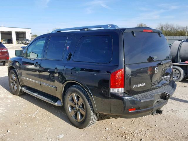 5N1BA0ND8DN613988 - 2013 NISSAN ARMADA SV BLACK photo 3