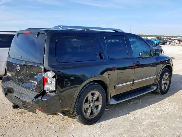 5N1BA0ND8DN613988 - 2013 NISSAN ARMADA SV BLACK photo 4