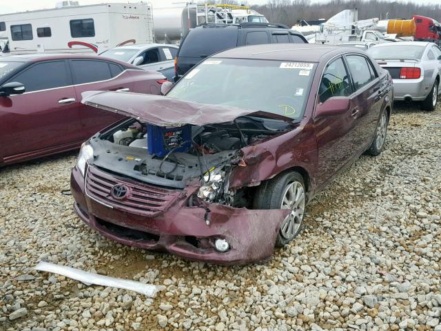 4T1BK36BX8U280538 - 2008 TOYOTA AVALON XL BURGUNDY photo 2