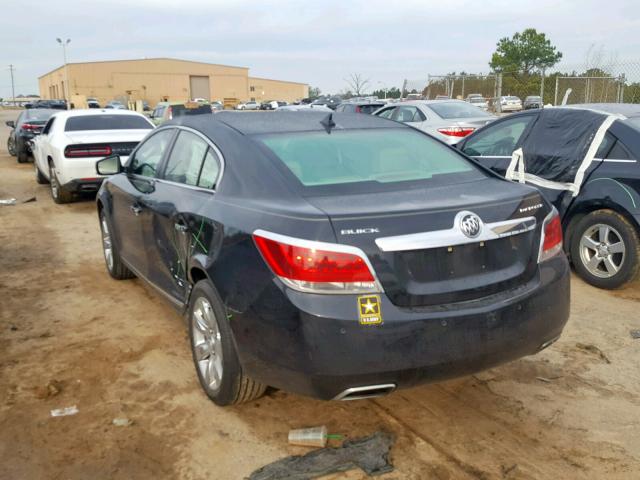 1G4GD5E39CF253124 - 2012 BUICK LACROSSE P BLACK photo 3