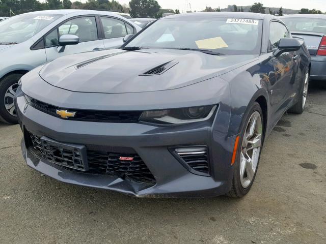 1G1FF1R7XH0186536 - 2017 CHEVROLET CAMARO SS GRAY photo 2