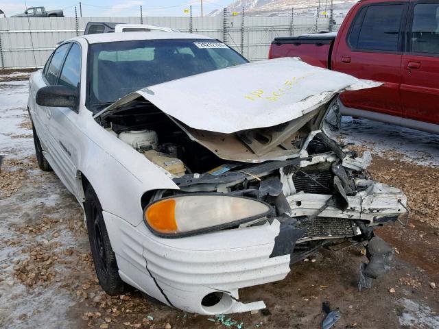 1G2NF52T7YC501572 - 2000 PONTIAC GRAND AM S WHITE photo 1