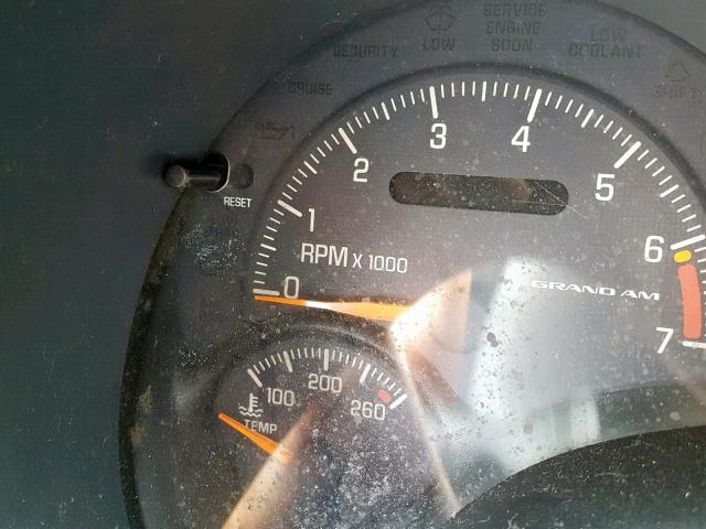 1G2NF52T7YC501572 - 2000 PONTIAC GRAND AM S WHITE photo 8