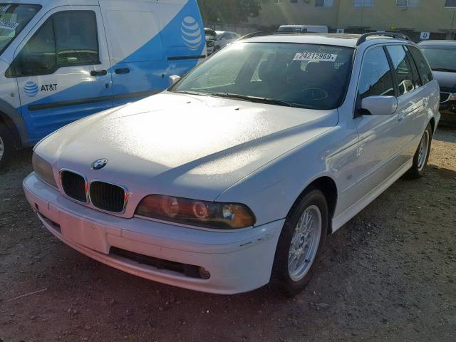 WBADS43472GD86489 - 2002 BMW 525 IT AUT WHITE photo 2