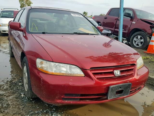 1HGCG16572A045520 - 2002 HONDA ACCORD EX RED photo 1