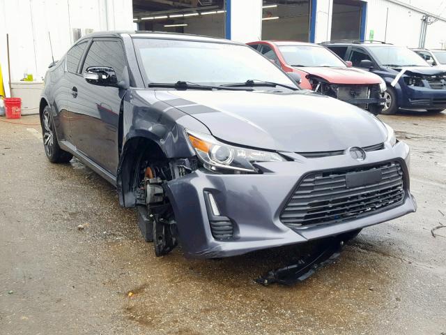 JTKJF5C78E3083037 - 2014 TOYOTA SCION TC ნაცრისფერი ფოტო 1
