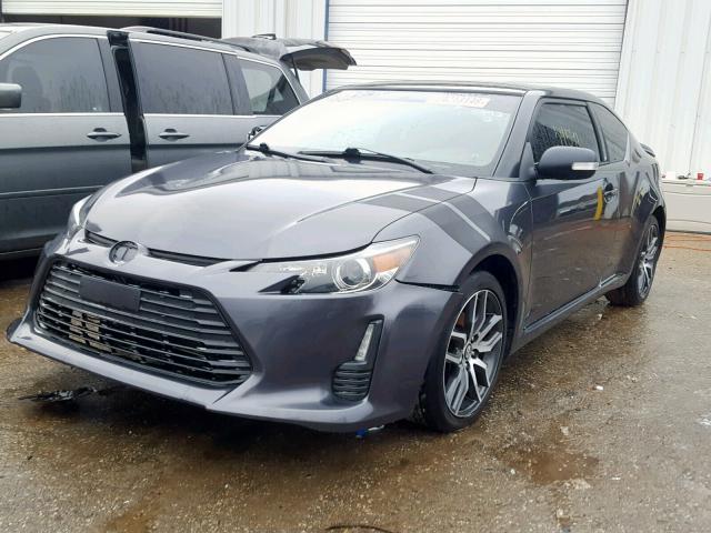 JTKJF5C78E3083037 - 2014 TOYOTA SCION TC ნაცრისფერი ფოტო 2