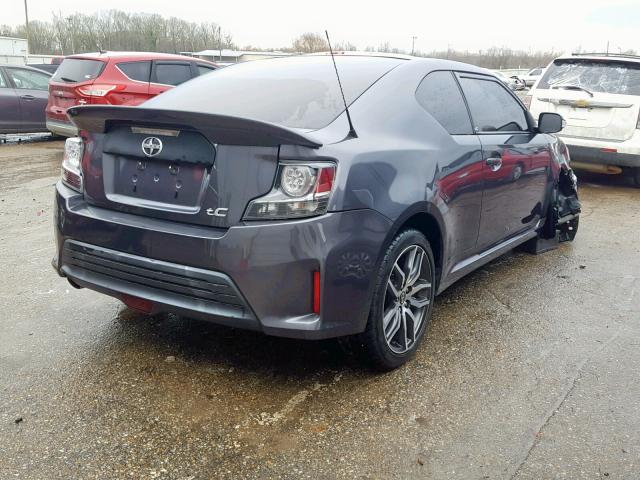 JTKJF5C78E3083037 - 2014 TOYOTA SCION TC ნაცრისფერი ფოტო 4