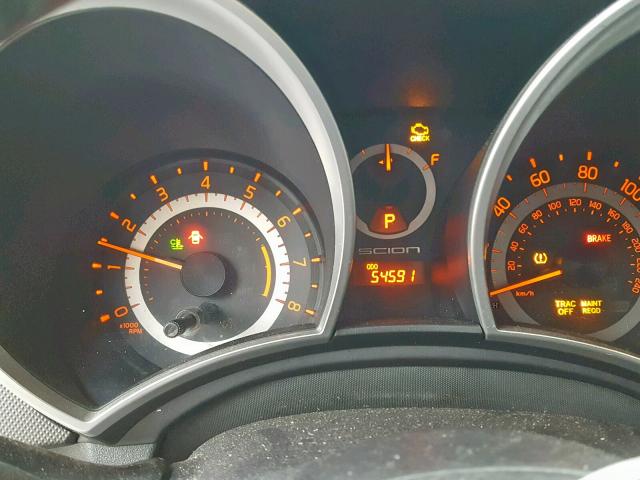 JTKJF5C78E3083037 - 2014 TOYOTA SCION TC ნაცრისფერი ფოტო 8
