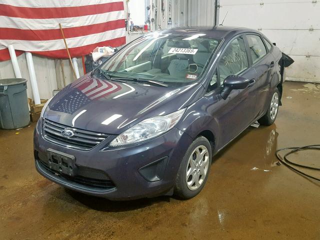 3FADP4AJXCM186083 - 2012 FORD FIESTA S PURPLE photo 2