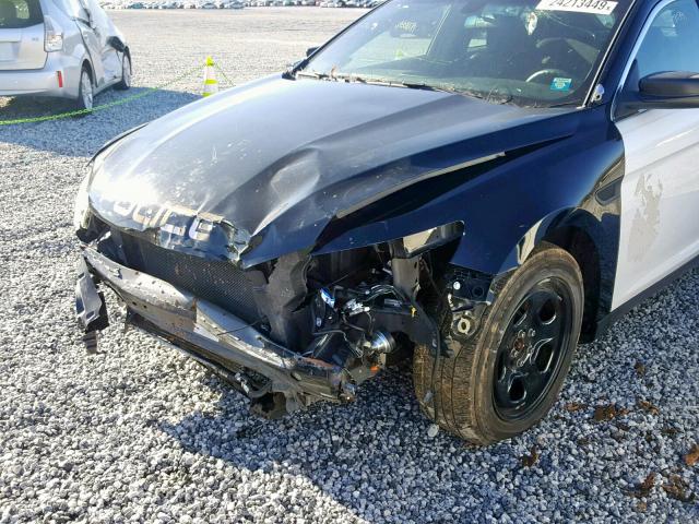 1FAHP2MK5FG163755 - 2015 FORD TAURUS POL BLACK photo 9