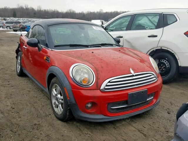 WMWSX1C52CT163752 - 2012 MINI COOPER COU RED photo 1