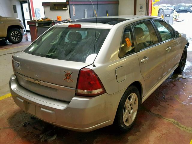 1G1ZT61846F131842 - 2006 CHEVROLET MALIBU MAX SILVER photo 4