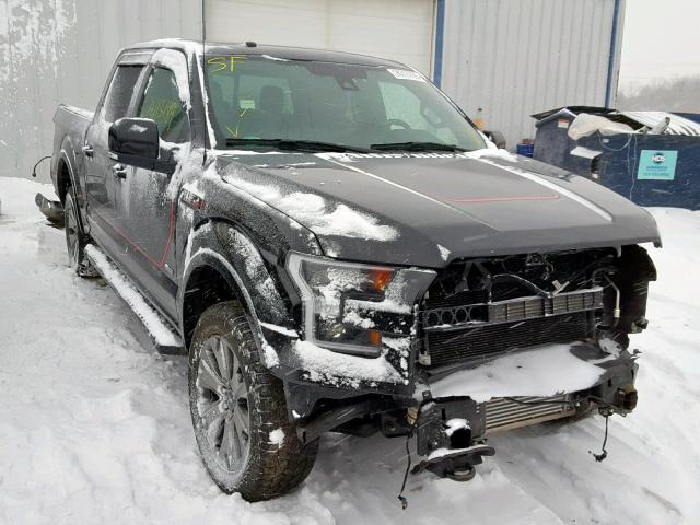 1FTEW1EG4GFD14581 - 2016 FORD F150 SUPER BLACK photo 1