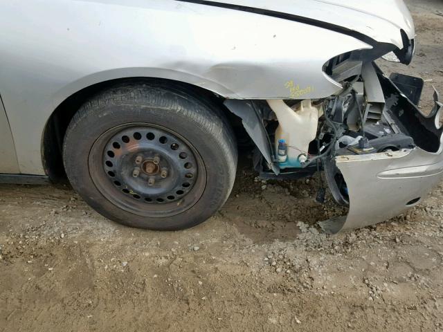 2G4WC582261308297 - 2006 BUICK LACROSSE C SILVER photo 9