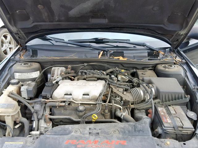 1G2NW12E84M670711 - 2004 PONTIAC GRAND AM G BLACK photo 7