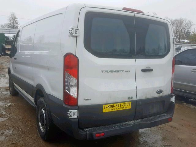 1FTYE1ZM5GKB06703 - 2016 FORD TRANSIT T- WHITE photo 3