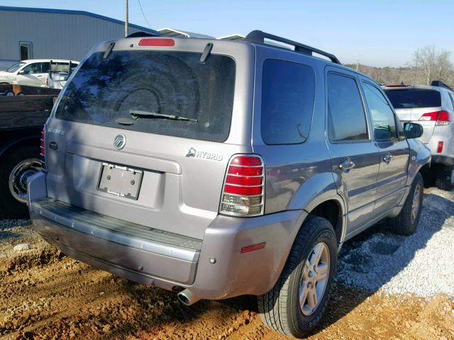 4M2CU39H77KJ16042 - 2007 MERCURY MARINER HE GRAY photo 4