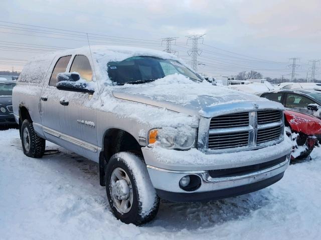 1D7KU28D74J256013 - 2004 DODGE RAM 2500 S SILVER photo 1