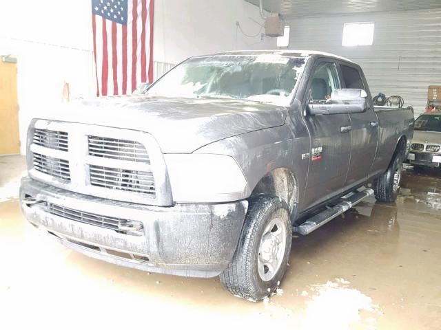 3C6TD5HT0CG188166 - 2012 DODGE RAM 2500 S GRAY photo 2